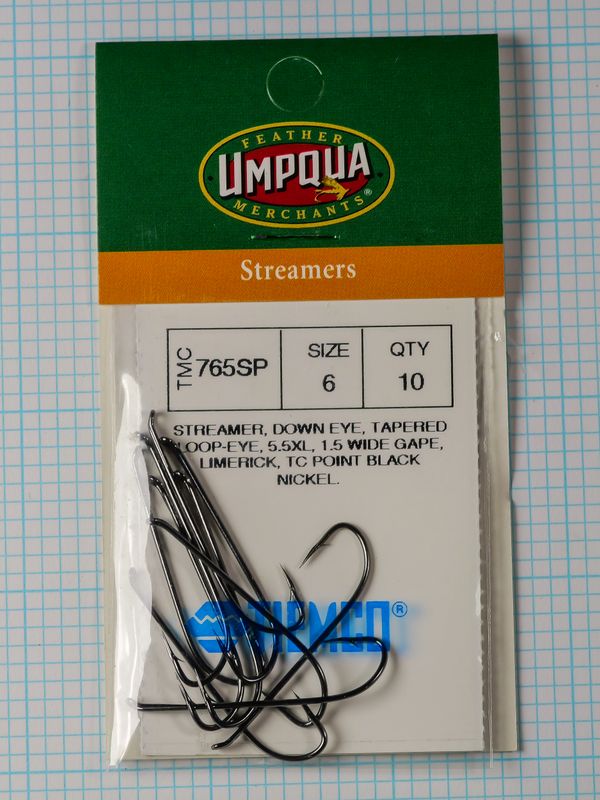 TMC 765SP - Size 6, 10 Hooks