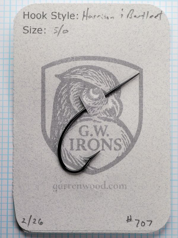 Harrison & Bartleet 5/0 Hook - #707