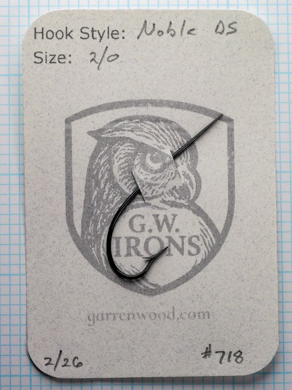 Noble DS 2/0 Hook - #718