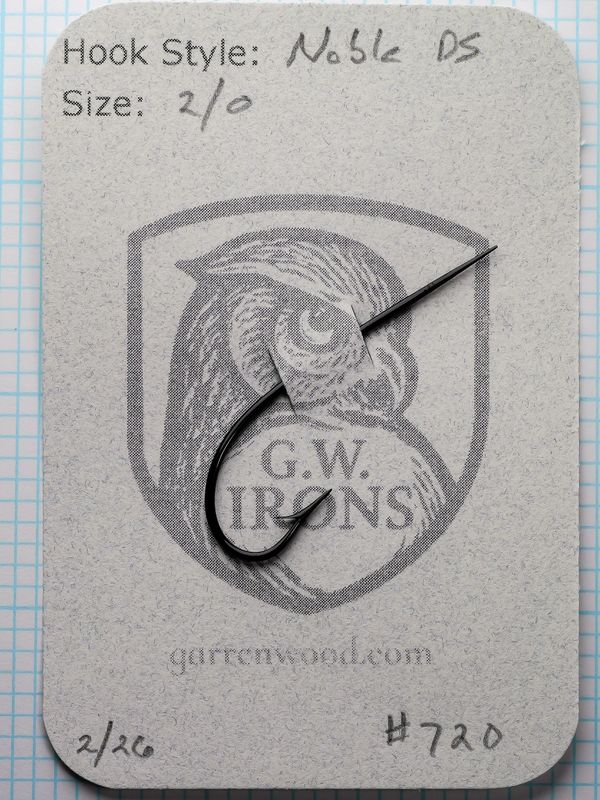 Noble DS 2/0 Hook - #720