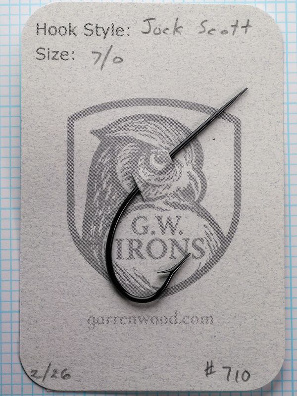 Jock Scott 7/0 Hook - #710