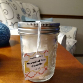 8 OZ Scented Soy Candle
