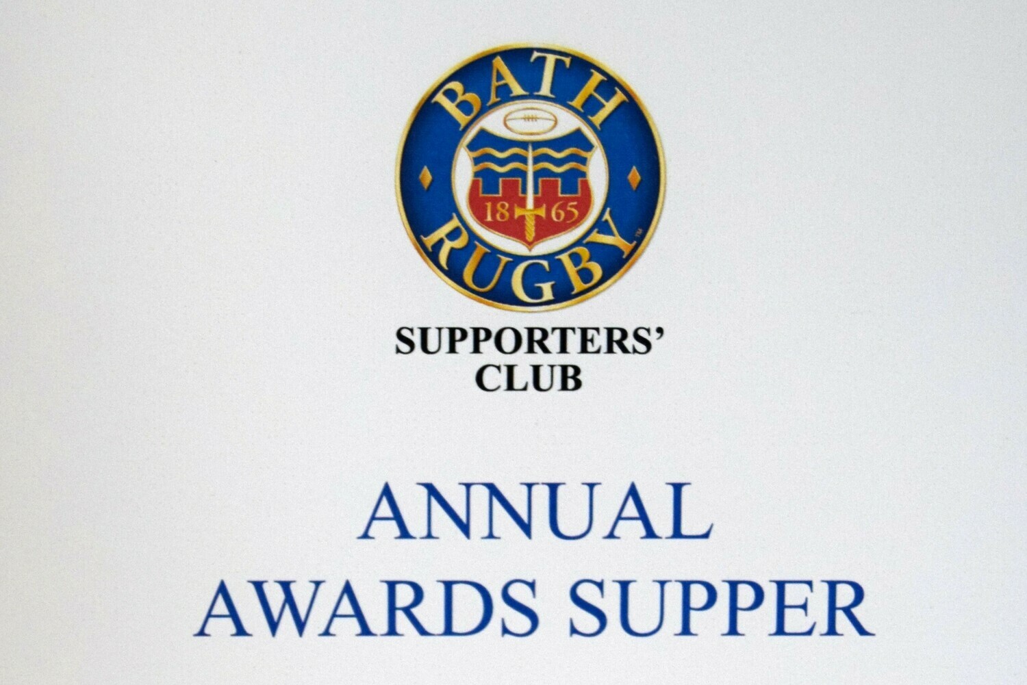 Annual Awards Supper 2019 - Priority Booking Window for BRSC Members