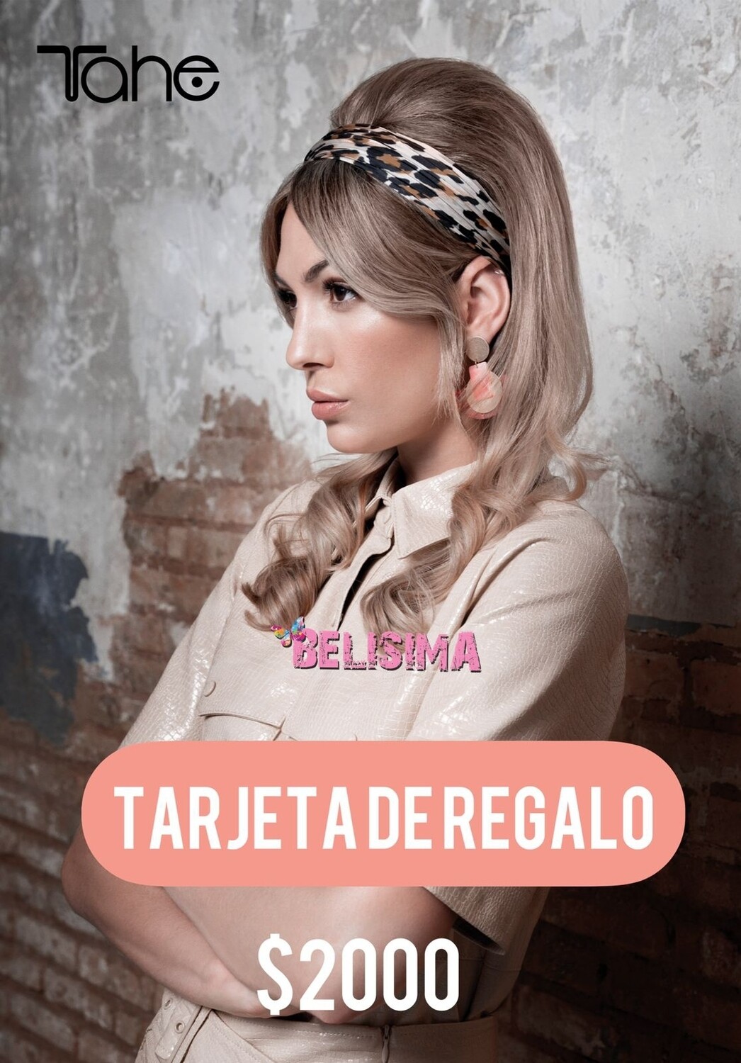 Tarjeta de regalo BELISIMA con valor de $2&#39;000