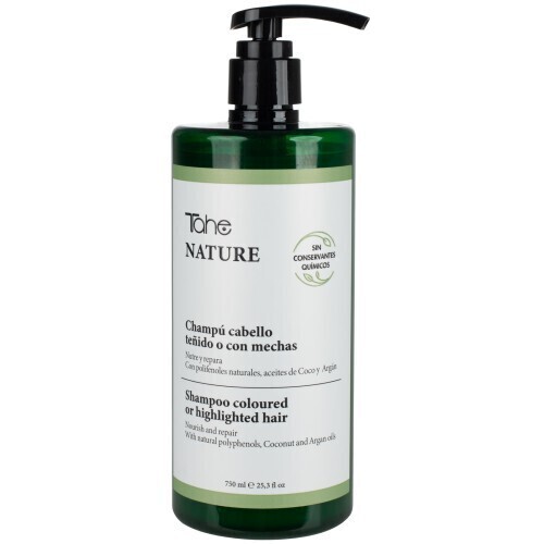 TAHE NATURE-CHAMPU CABELLOS TEÑIDOS 750 ML (sin sulfatos)