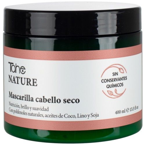 TAHE NATURE-MASCARILLA CABELLO SECO 400ML (SIN CONSERVANTES)