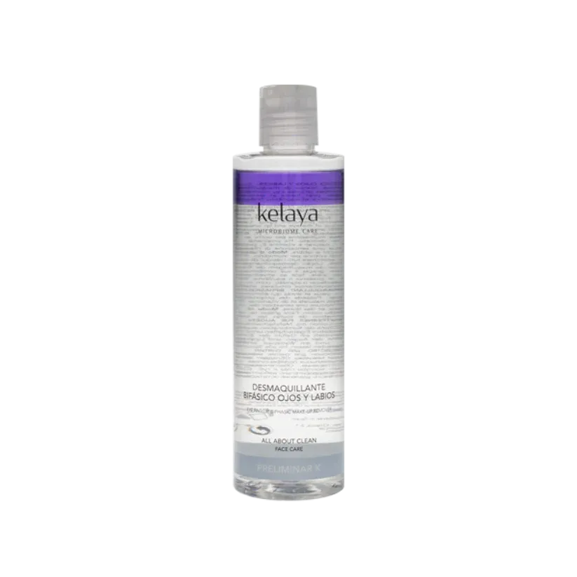 Desmaquillante Bifásico para Ojos y Labios - Elimina Maquillaje Resistente al Agua
