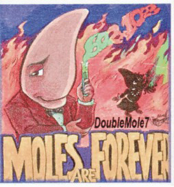 2007 Moles Are Forever Temporary Tattoos (50 pack)