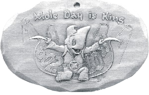 Mole Day is King Ornament