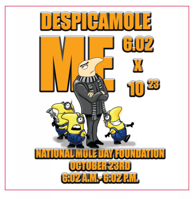 DespicaMOLE Me Window Cling