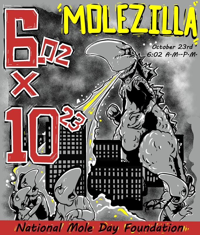 2020 Molezilla Temporary Tattoos (50 pack)