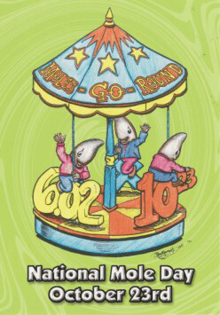2005 Moles-Go-Round Postcards (10 pack)