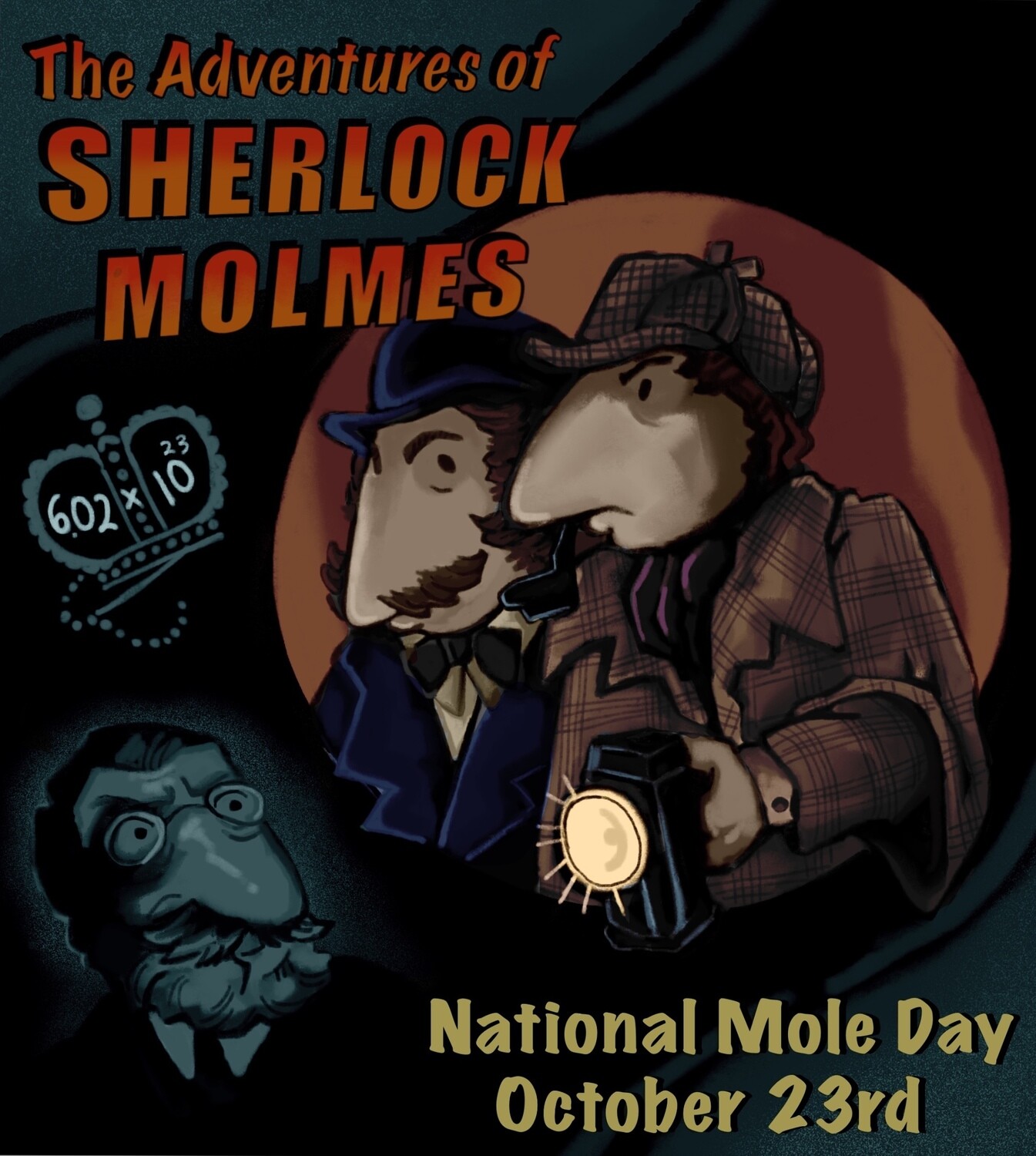 2023 Sherlock Molmes Temporary Tattoos (50 pack)