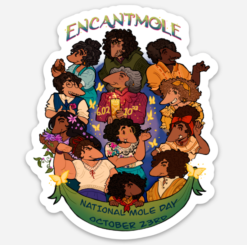 Encantmole Vinyl Sticker