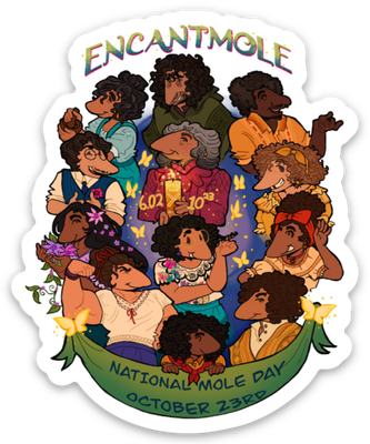 Encantmole Vinyl Sticker