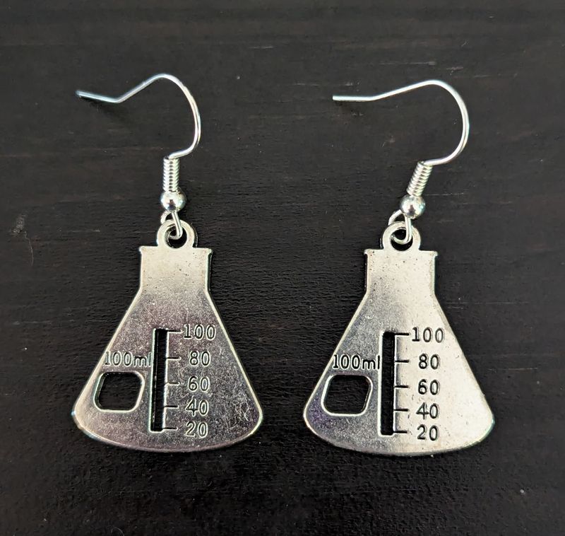Flask Earrings