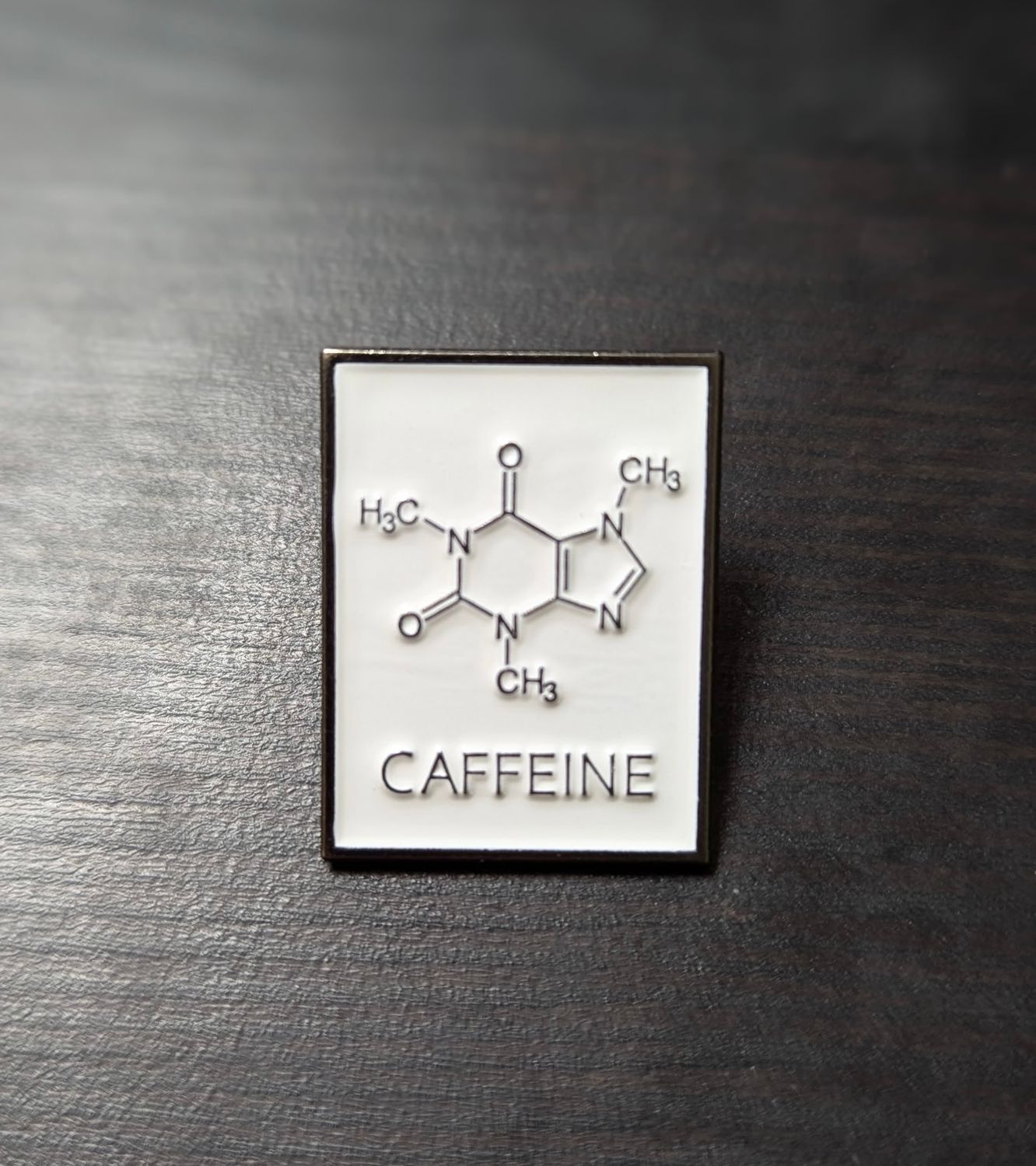 Caffeine Lapel Pin