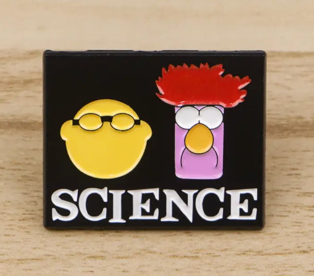 Beaker and Dr. Bunsen Honeydew Lapel Pin