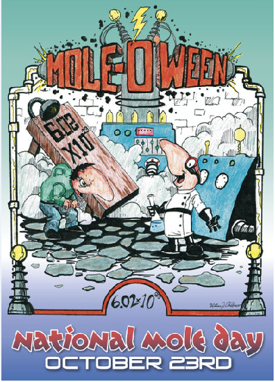 2014 Mole-O-Ween Postcards  (10 pack)