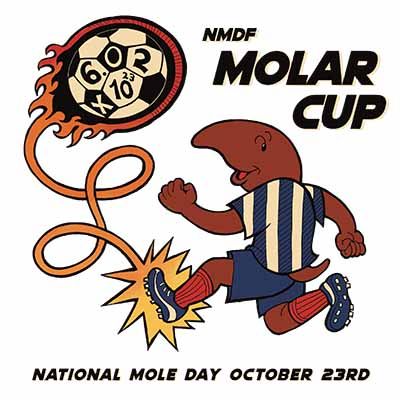 2026 NMDF Molar Cup Temporary Tattoos (50 pack)
