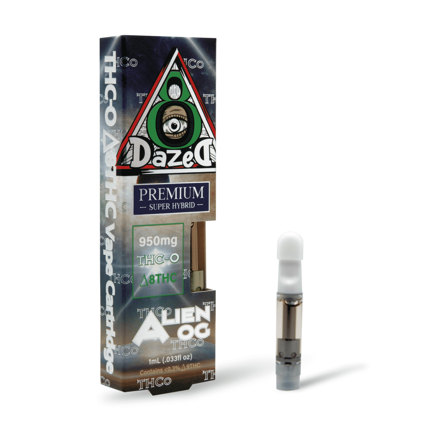 Dazed8 Delta 8 THC-O Cartridge (1G)