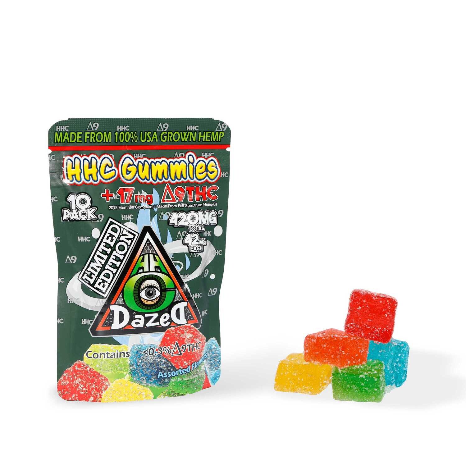 HHC + D9 Gummies (10 pack)
