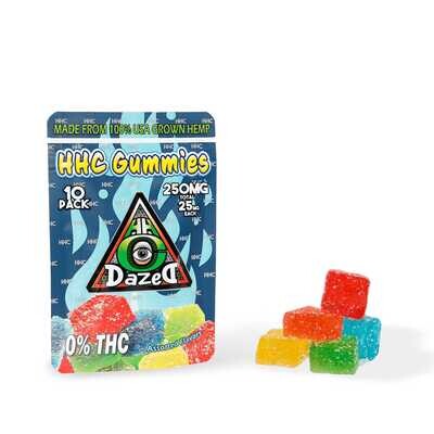 Dazed8 HHC Gummies - 10PC (25MG)