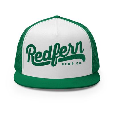 Redfern Hemp Co. Trucker Cap (Green Logo)