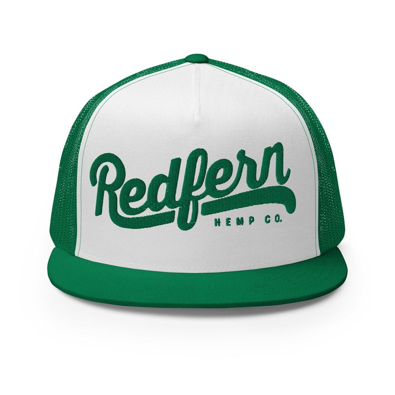Redfern Hemp Co. Trucker Cap (Green Logo) Redfern Hemp Co. Trucker Cap (Green Logo)