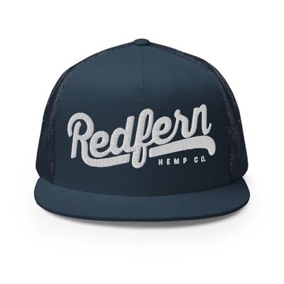 Redfern Hemp Co. Trucker Cap (White Logo)