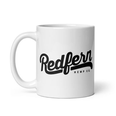 Redfern Hemp Co. White Glossy Mug