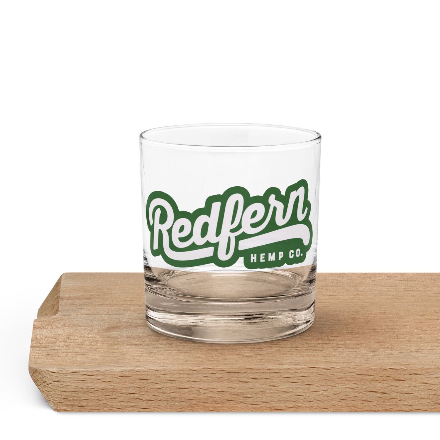 Redfern Hemp Co. &quot;Rocks glass&quot;