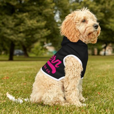 Redfern (Pink logo) Pet Hoodie