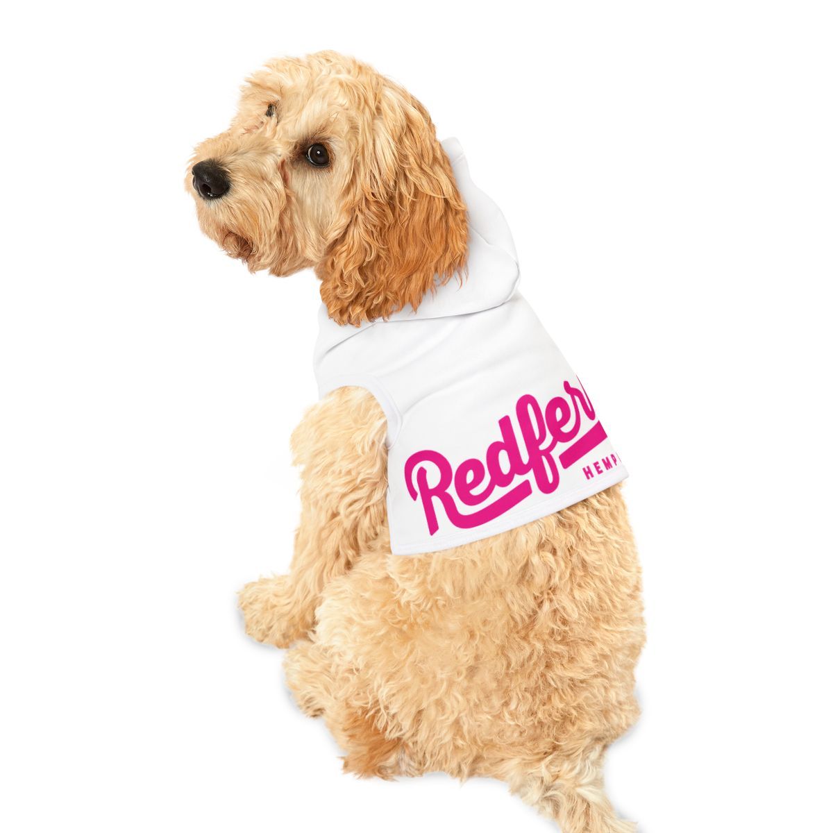 Redfern Hemp Co. (Pink) Pet Hoodie