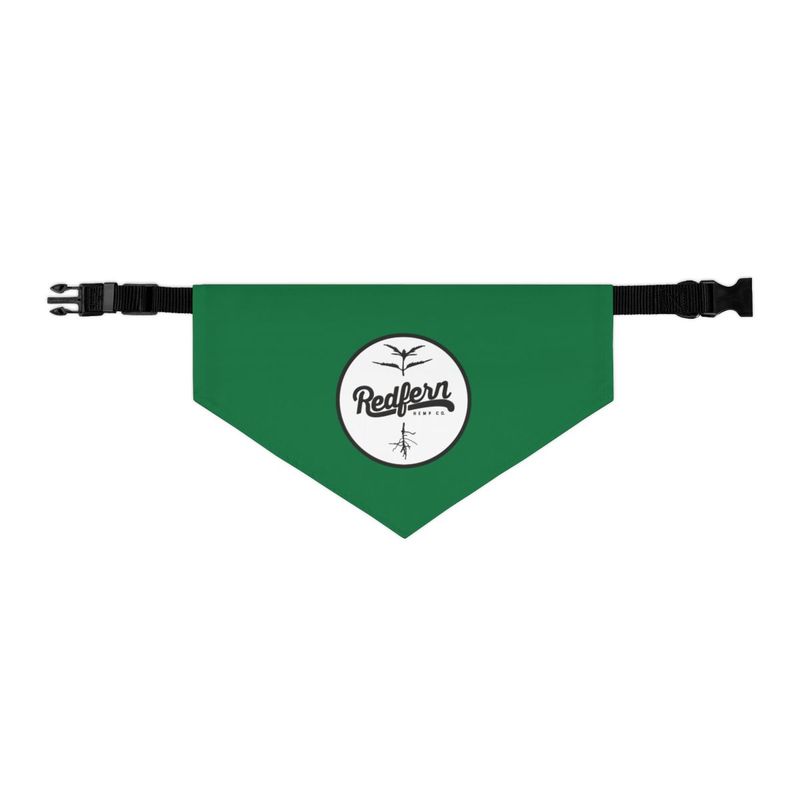 Redfern (Green) Pet Bandana Collar