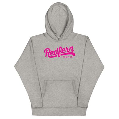 Redfern Hoodie (Pink Logo)