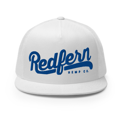 Redfern Hemp Co. Trucker Cap (Blue Logo)