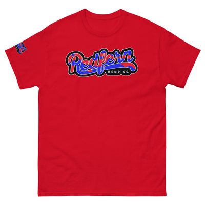 Redfern&#39;s Red &amp; Blue Camo T-Shirt