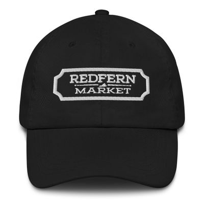 Redfern Market *White logo* hat Redfern Market *White logo* hat