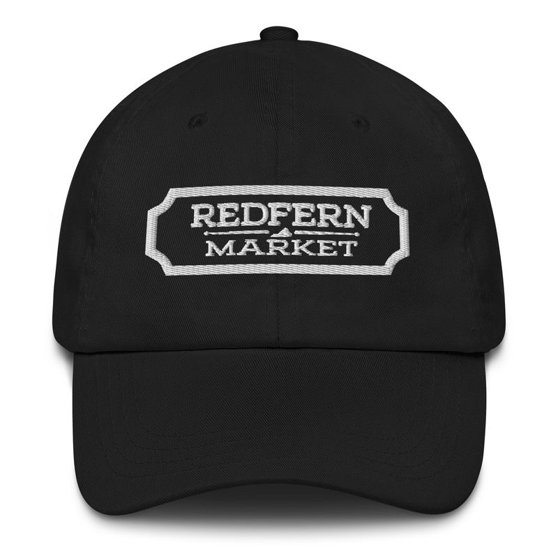 Redfern Market *White logo* hat Redfern Market *White logo* hat