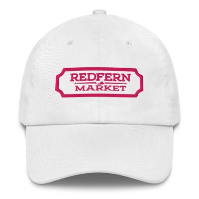 Redfern Market *Pink logo* hat