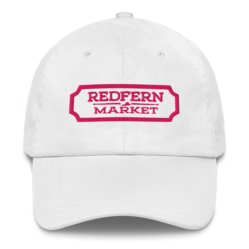 Redfern Market *Pink logo* hat Redfern Market *Pink logo* hat