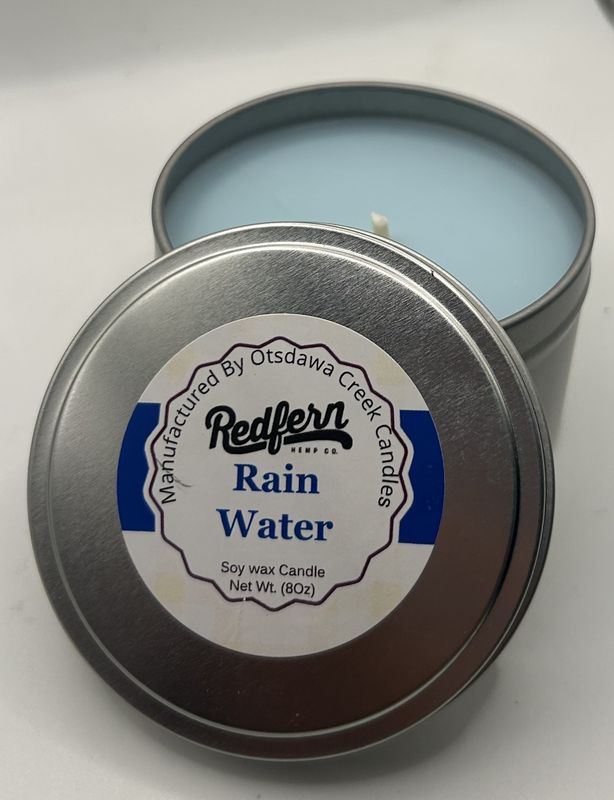 Redfern Hemp Co. &quot;Rain Water&quot; Scented Candle