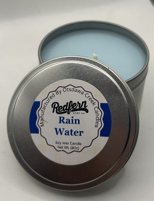 Redfern Hemp Co. "Rain Water" Scented Candle