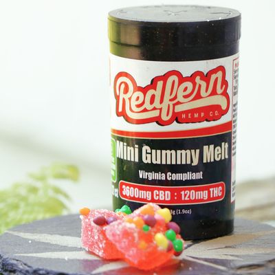 25:1 Mini Gummies | 12 ct - 10mg THC &amp; 300mg CBD ea.