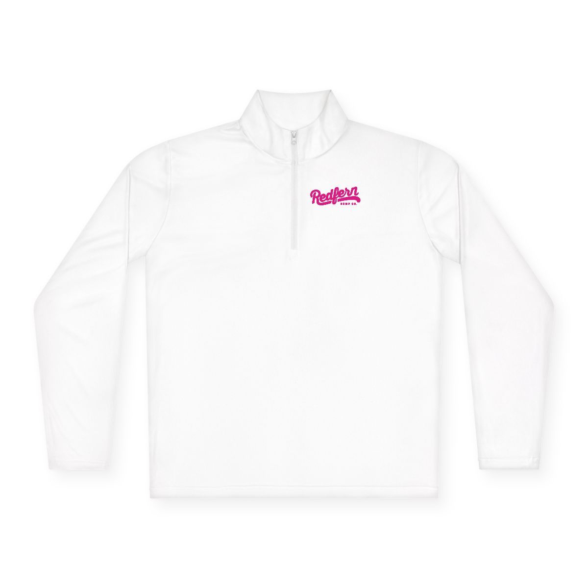 Redfern Hemp Co. Women's Quarter-Zip Pullover, Colors: White, Sizes: XS