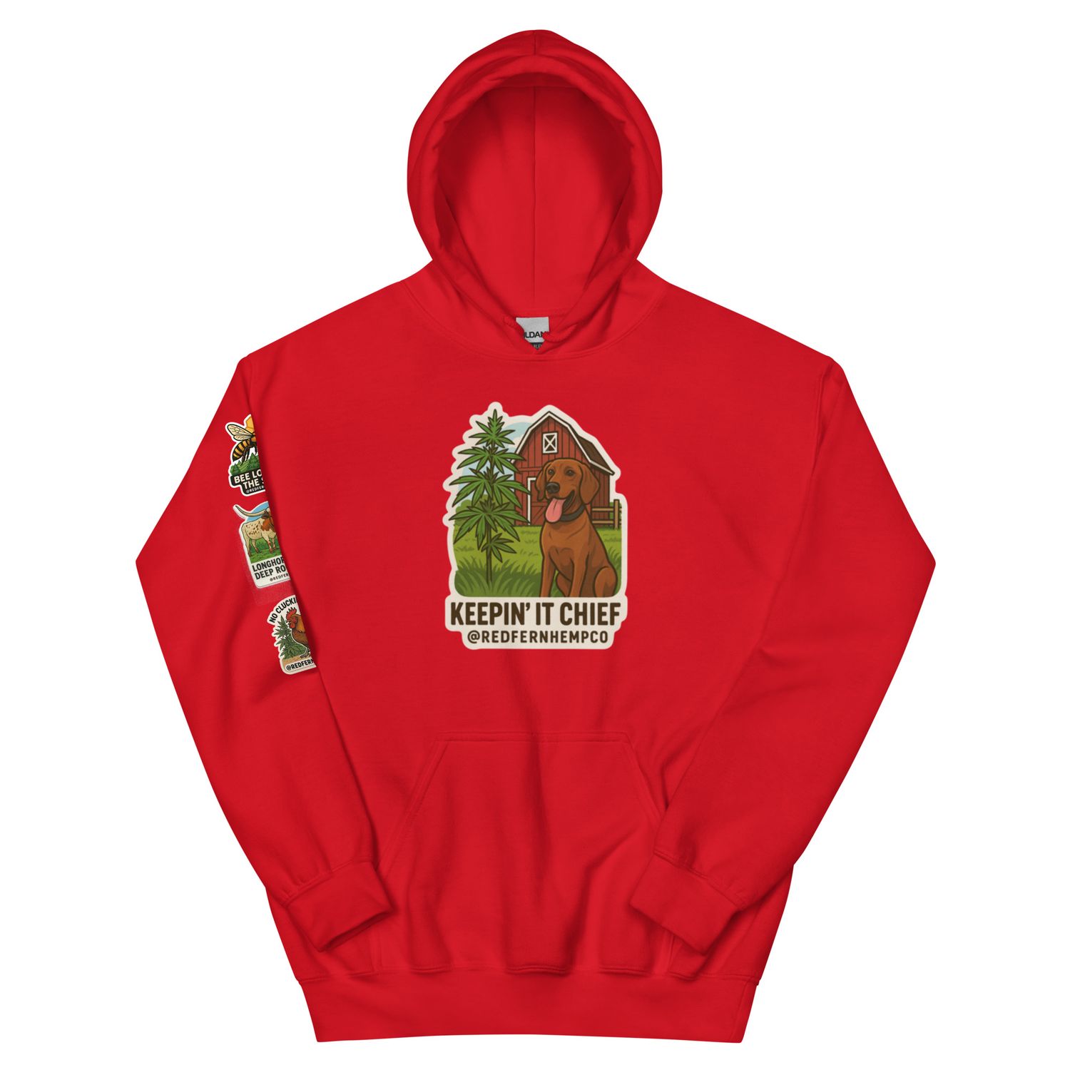 Keepin' it Chief- Sticker Inspired Hoodie Keepin' it Chief- Sticker Inspired Hoodie