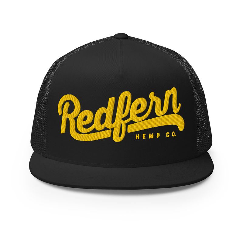Redfern Hemp Co. Trucker Cap (Gold Logo) Redfern Hemp Co. Trucker Cap (Gold Logo)