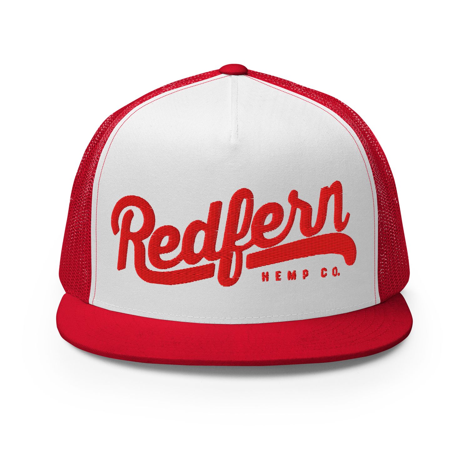 Redfern Hemp Co. Trucker Cap (Red Logo) Redfern Hemp Co. Trucker Cap (Red Logo)