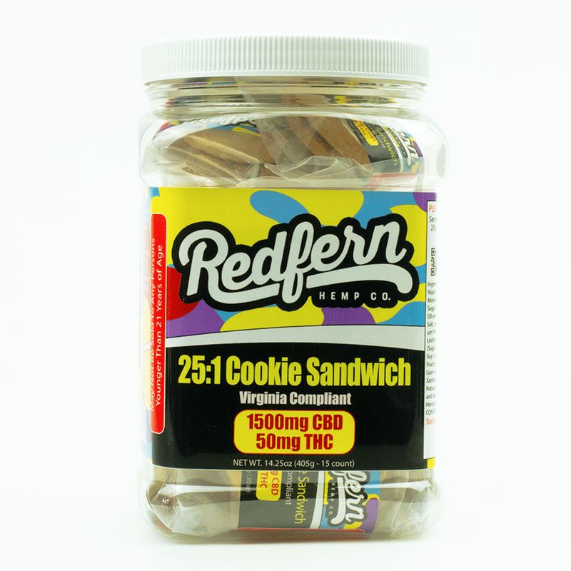 25:1 Virginia Compliant - Cookie Sandwich (1 unit per purchase)
